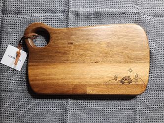 Custom Wood Burned Cutting Board