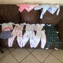 Girls Pajamas Size 3T