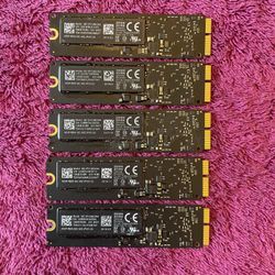 128 GB MacBook Pro SSDs, $25.00 Each.