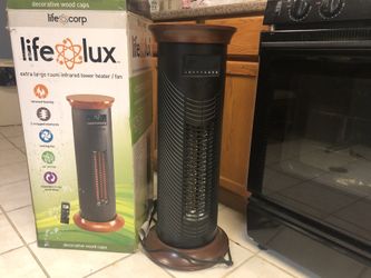 Life Corp Lux Infrared Tower Heater/Fan