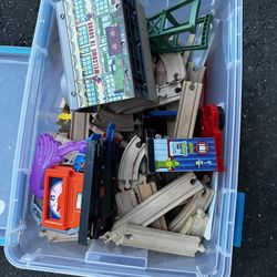 Full Box With Train Tracks 