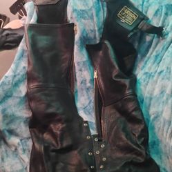 Soft Leather Chaps
