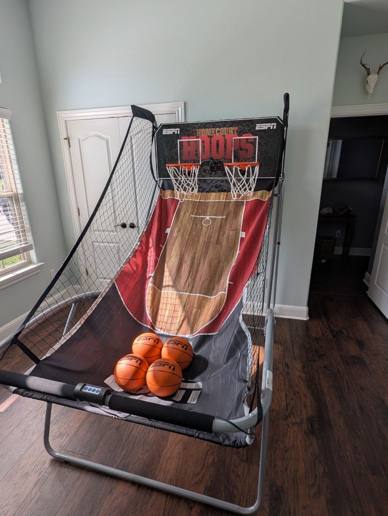 ESPN Homecourt Hoops Basketball Game , Works Great!