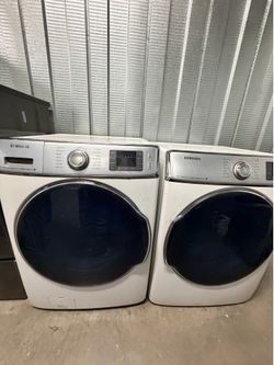 Samsung Mega Capacity Washer and Gas Dryer Excellent Condition