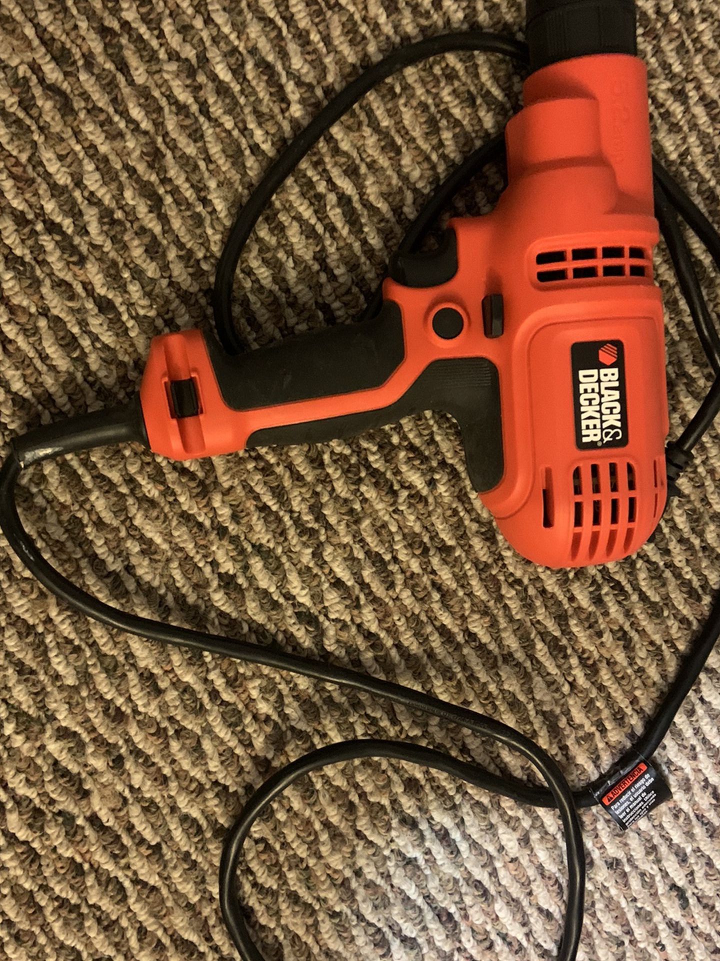 Black And Decker Power Drill (Chord) 5.2 Amp