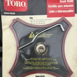 New Genuine Toro 88205 Brush Blade 8"