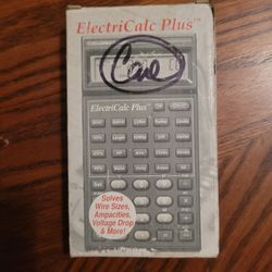 ELECTRICALC PLUS ELECTRICAL CALCULATOR-USED