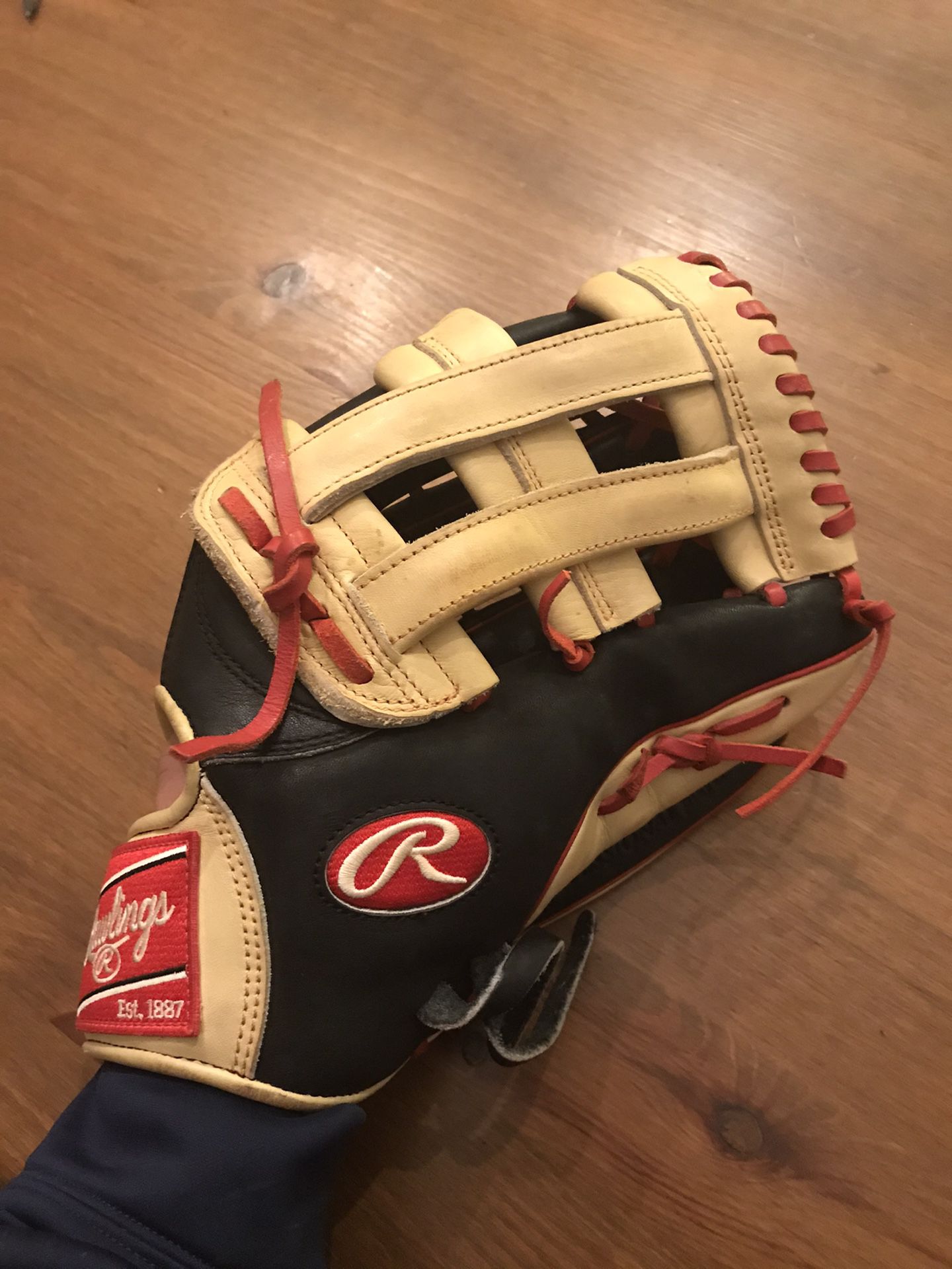 Rawlings heart of the hide baseball glove