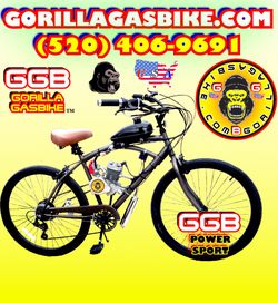 FSBO I have a new 2-stroke DIY motorized bike system with 26" bike starting at $299.99 firm