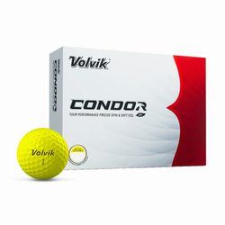 Volvik Condor Dozen Yellow Golf Balls