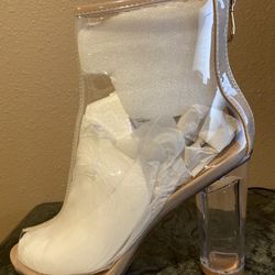 Cape Robbin Benny-1 Transparent/beige 8.5