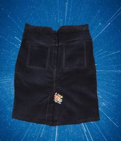 Women's denim short skirt size M