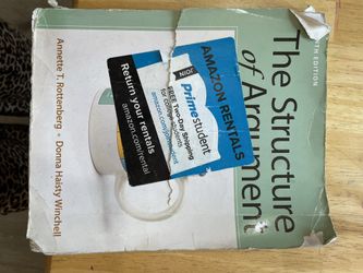 The Structure Of Argument 