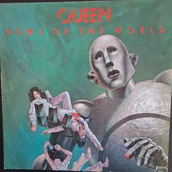 Queen "News Of The World" 1977 Elektra Rcds Orig 1st Press 6E-112 - VG/VG+