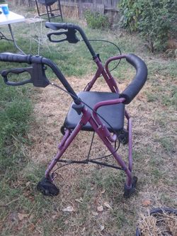 Four wheel walker