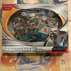 Mabosstiff Ex Pokemon Box