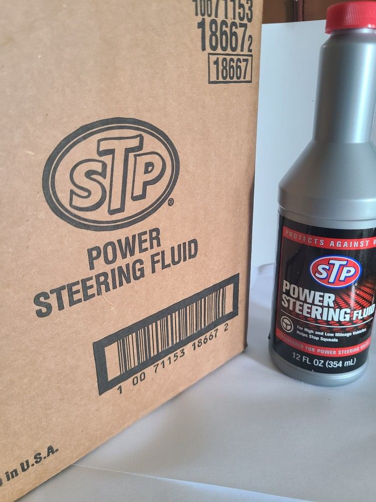 STP Power steering fluid 12oz 6 for $12 plus shipping BEST DEAL IN TOWN