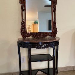 Mirror & Table Set