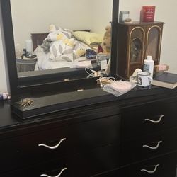 Dresser And Mirror