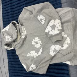 Grey Denim Tears Hoodie (M)