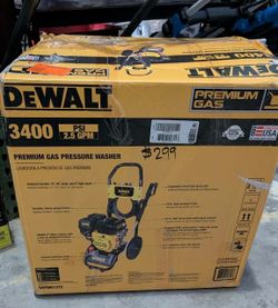 DeWalt 3400PSI Gas Pressure Washer