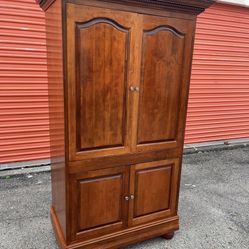 Wood Bedroom Cabinet Armoire, Or Dresser
