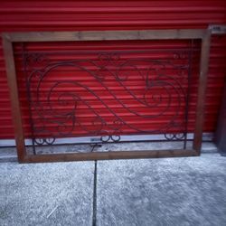 Gorgeous Wrought Iron Wall Decoration