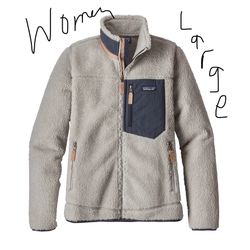READ ENTIRE AD B4 MESSAGING Windproof Patagonia Women's Classic Retro-X® Fleece Navy Blue Grey size Large  retro  X Jacket Coat