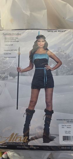 New Indian princessll costume adult size medium