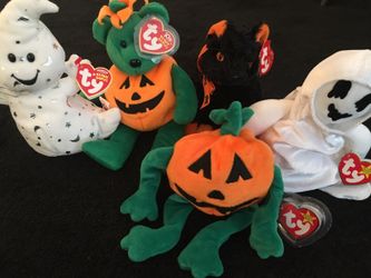 Halloween Beanie Babies