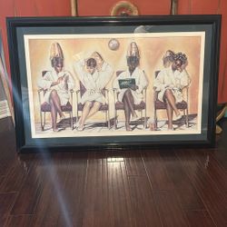 Beauty Shop Painting 