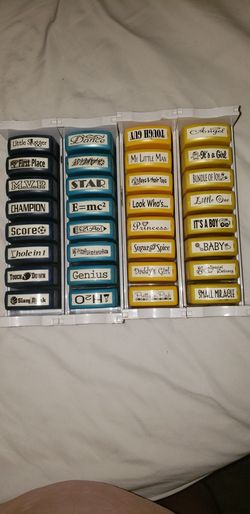 Scrap book stamps