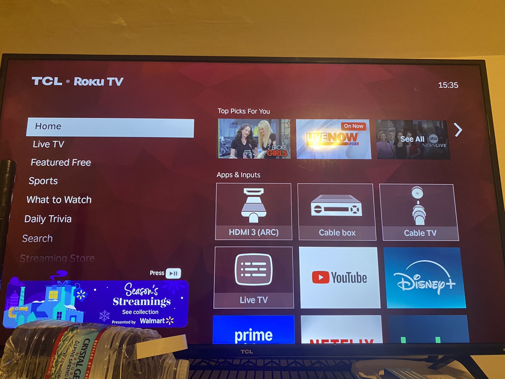 TCL 50” CLASS 4-SERIES 4K UHD HDR ROKU SMART TV - 50S425