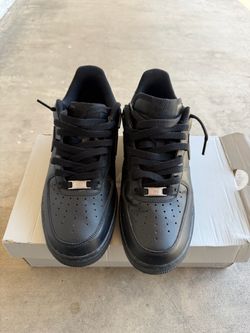 Black Nike Air Force Ones Low Top ‘07