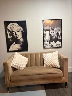Luxury Suede couch