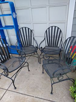 Wrought Iron Patio Chairs