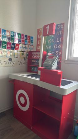 Target cashier toy store