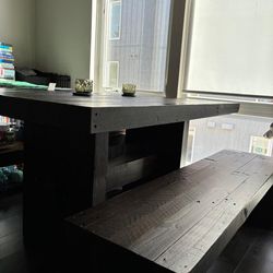 West Elm Emerson Dining Table & Benches