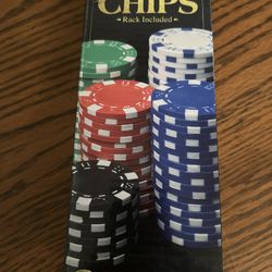 Box Of New Poker Chips