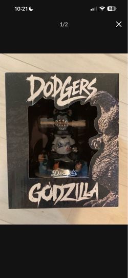 Dodgers Godzilla bobblehead