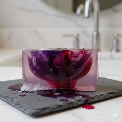 Ai Soap With Red And Purple 