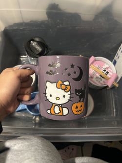 Halloween Hello Kitty Cup