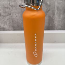 Danaher water bottle in orange