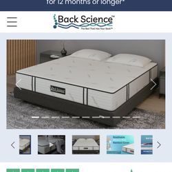 Bed frame & Mattress 