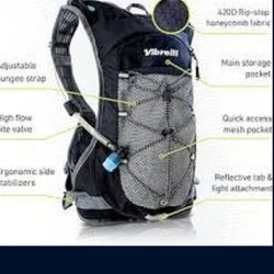Brand New In Package  Vibrelli Performance Hydration Backpack 2L Bladder