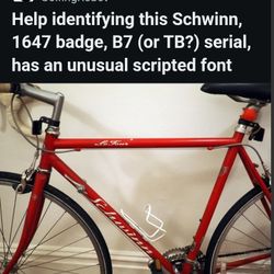Schwinn Bike Le Tour 