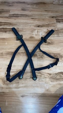 Double Plastic Ninja 🥷 Swords Halloween 🎃 Costume