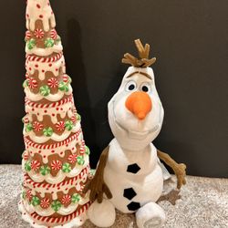 DISNEY OLAFF THE SNOWMAN FROM FROZEN - NEW 10 INCH