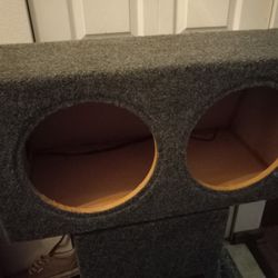 Sealed Dual 12" Car Stereo Subwoofer Box