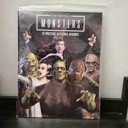 NIP Trends Posters 12pc. Universal Monsters 8.5" x 11" Posters  (2A)